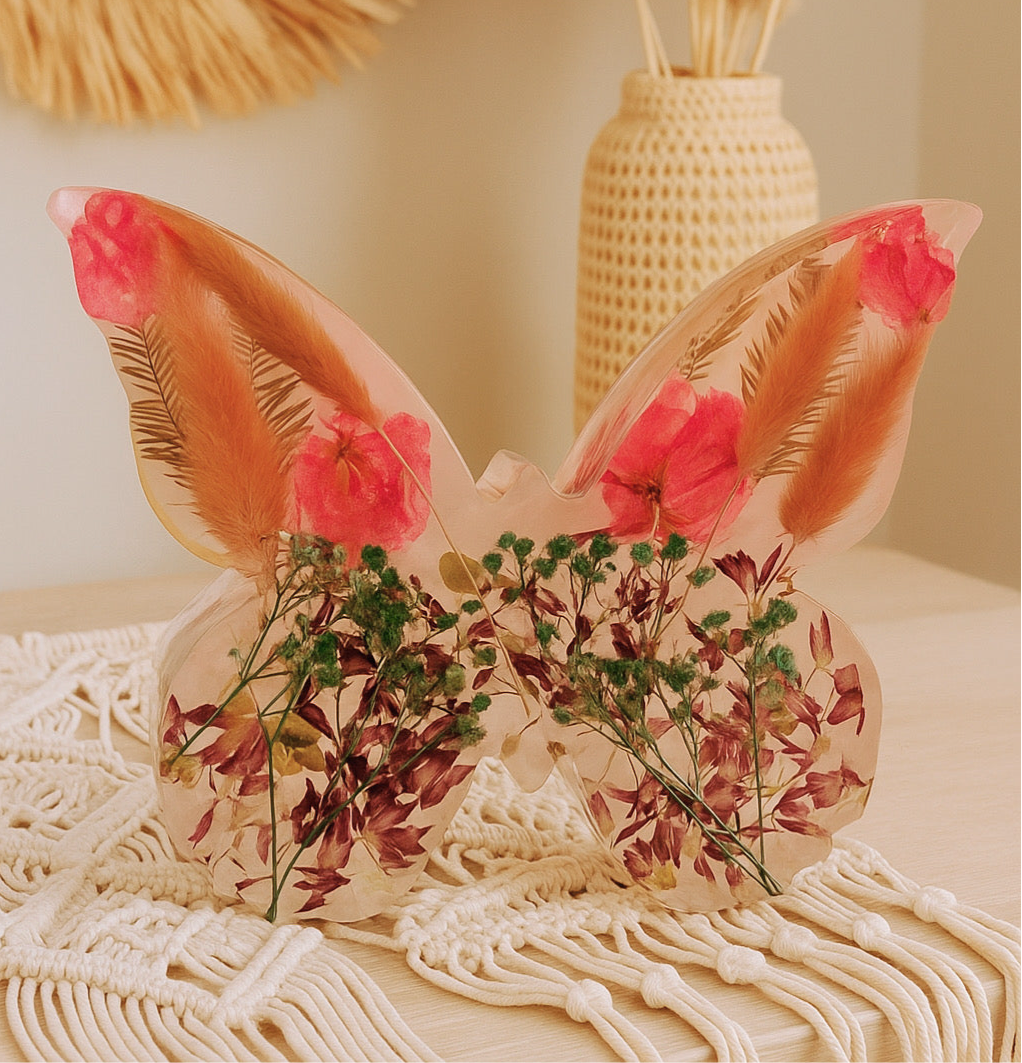 Boho Bloom Butterfly