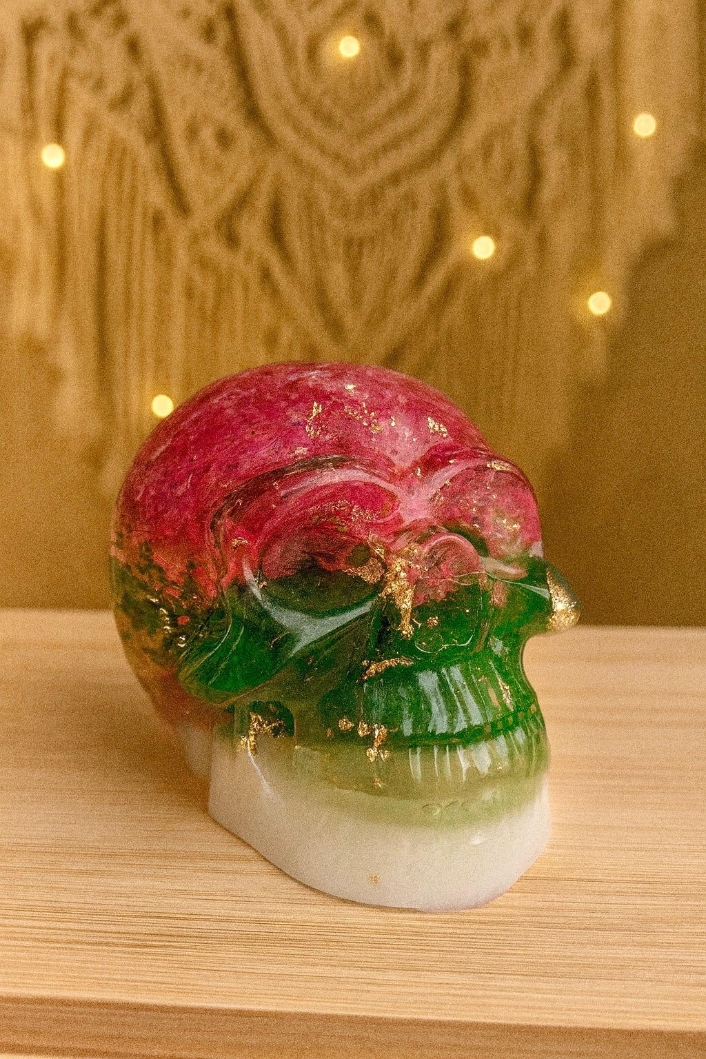 Mystic Moss & Petal Skull