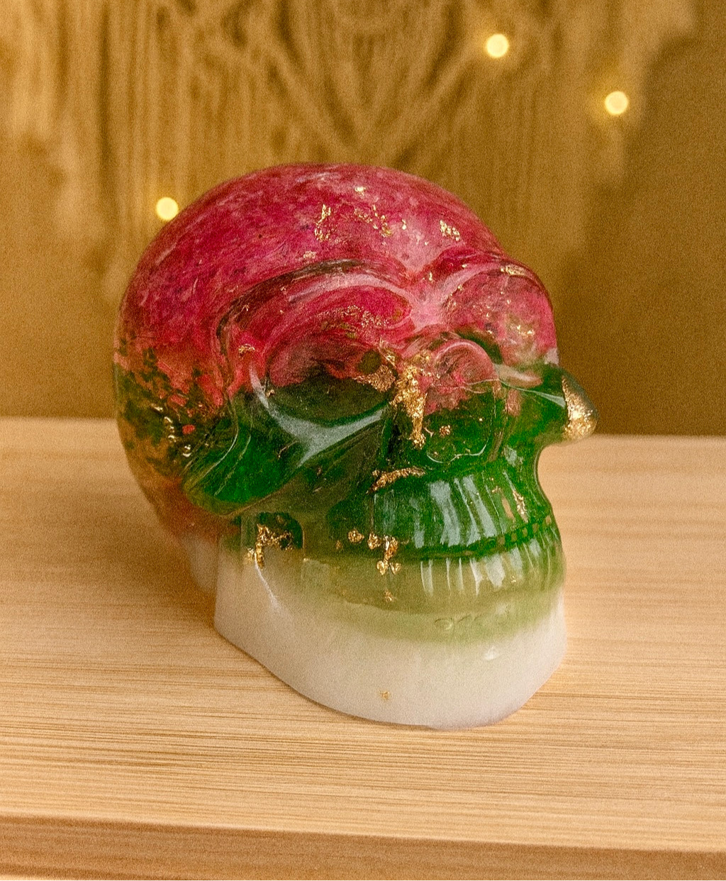 Mystic Moss & Petal Skull